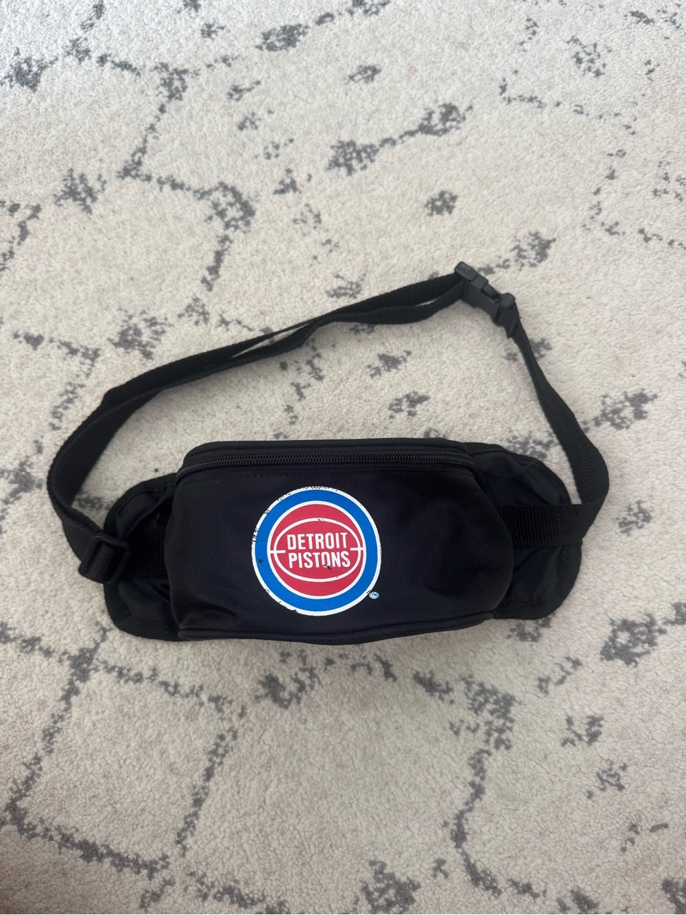 Detroit Pistons Basketball Vintage Fanny Belt Bag Crossbody